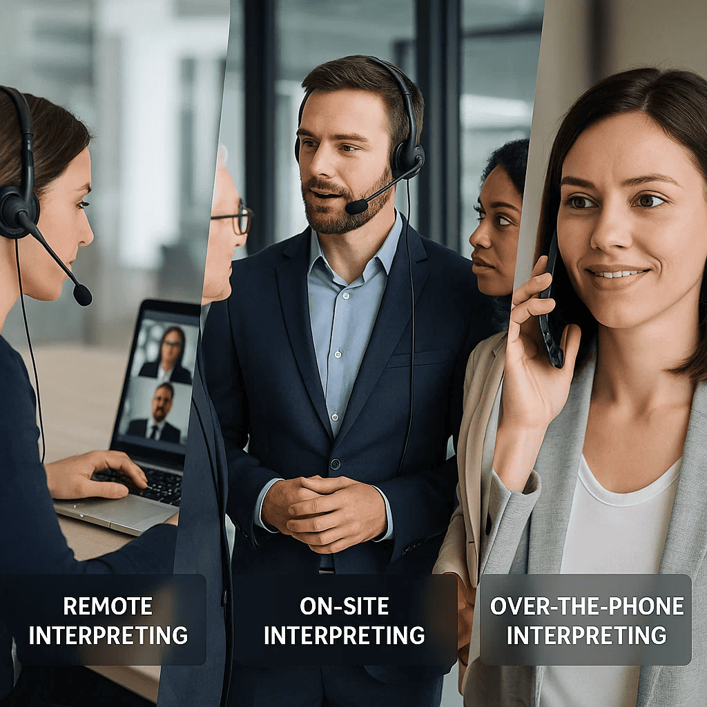 Servizi di interpretariato