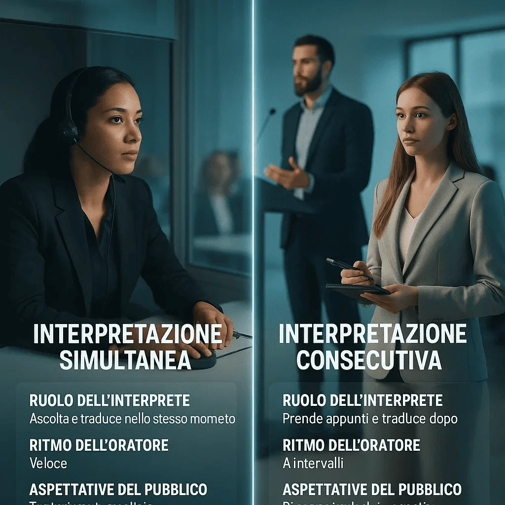 Scegli il metodo di interpretariato ideale