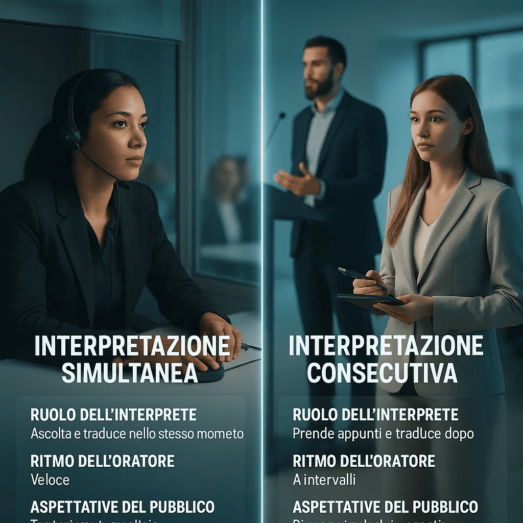 Scegli il metodo di interpretariato ideale